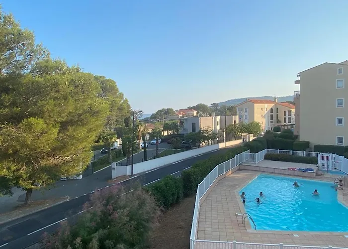 Appartement Vue Mer - Parking - Piscine - Plage